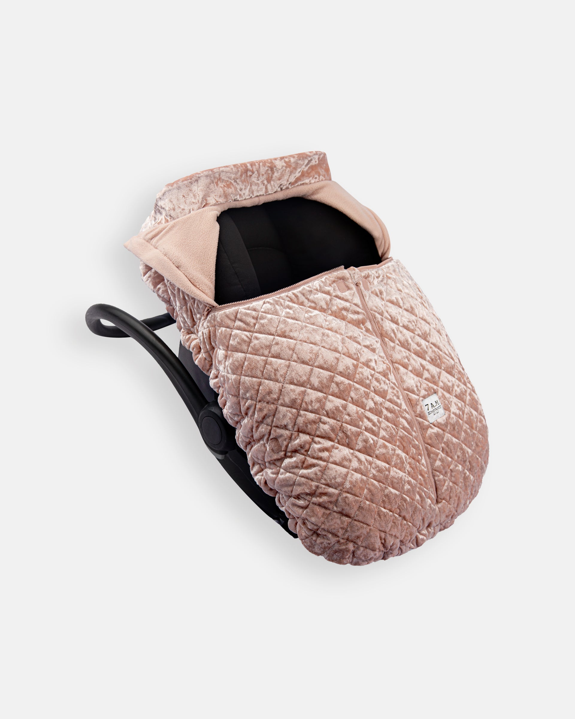 Quilted Rose Petal Velvet//