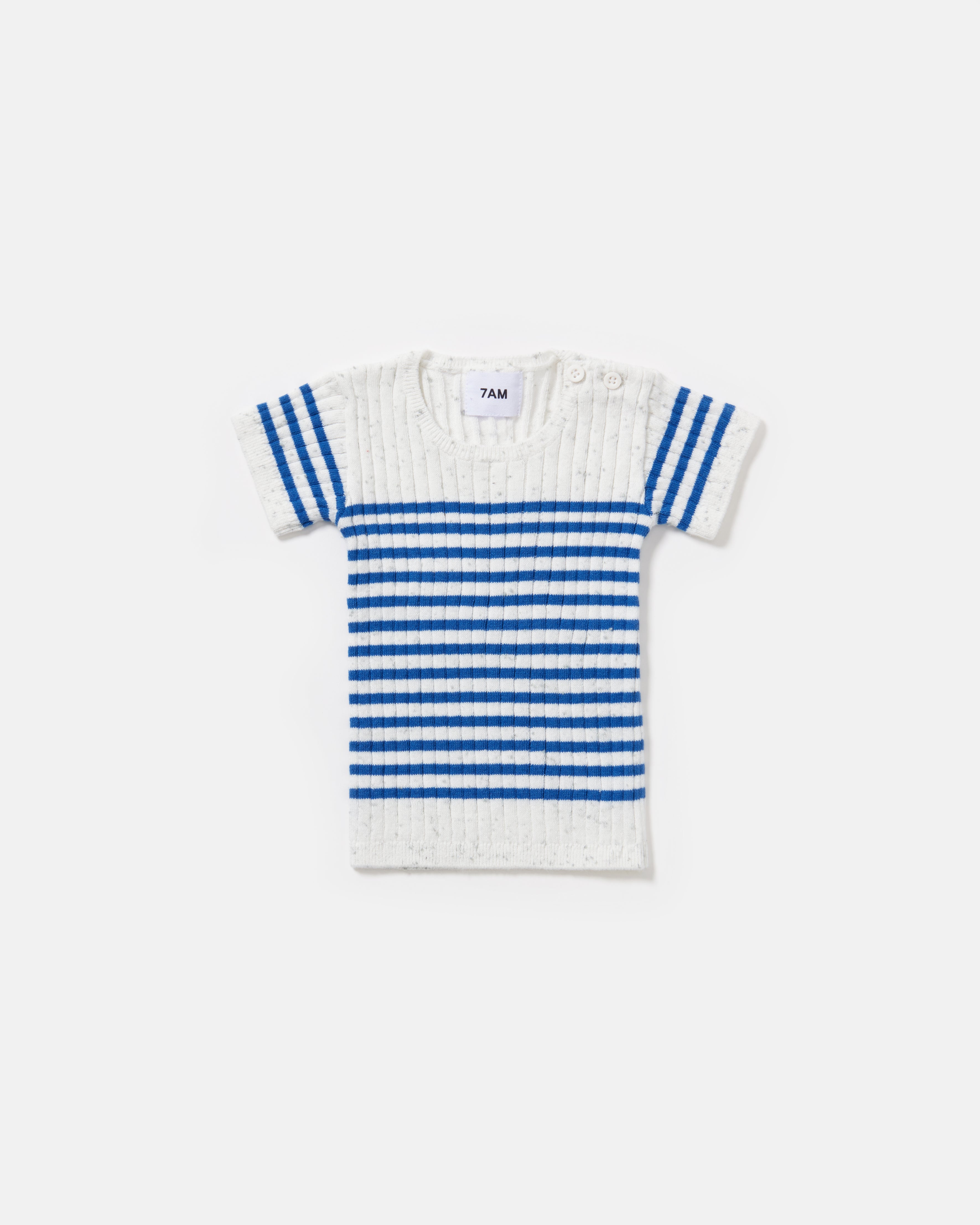 T-shirt Marinière Côtelé