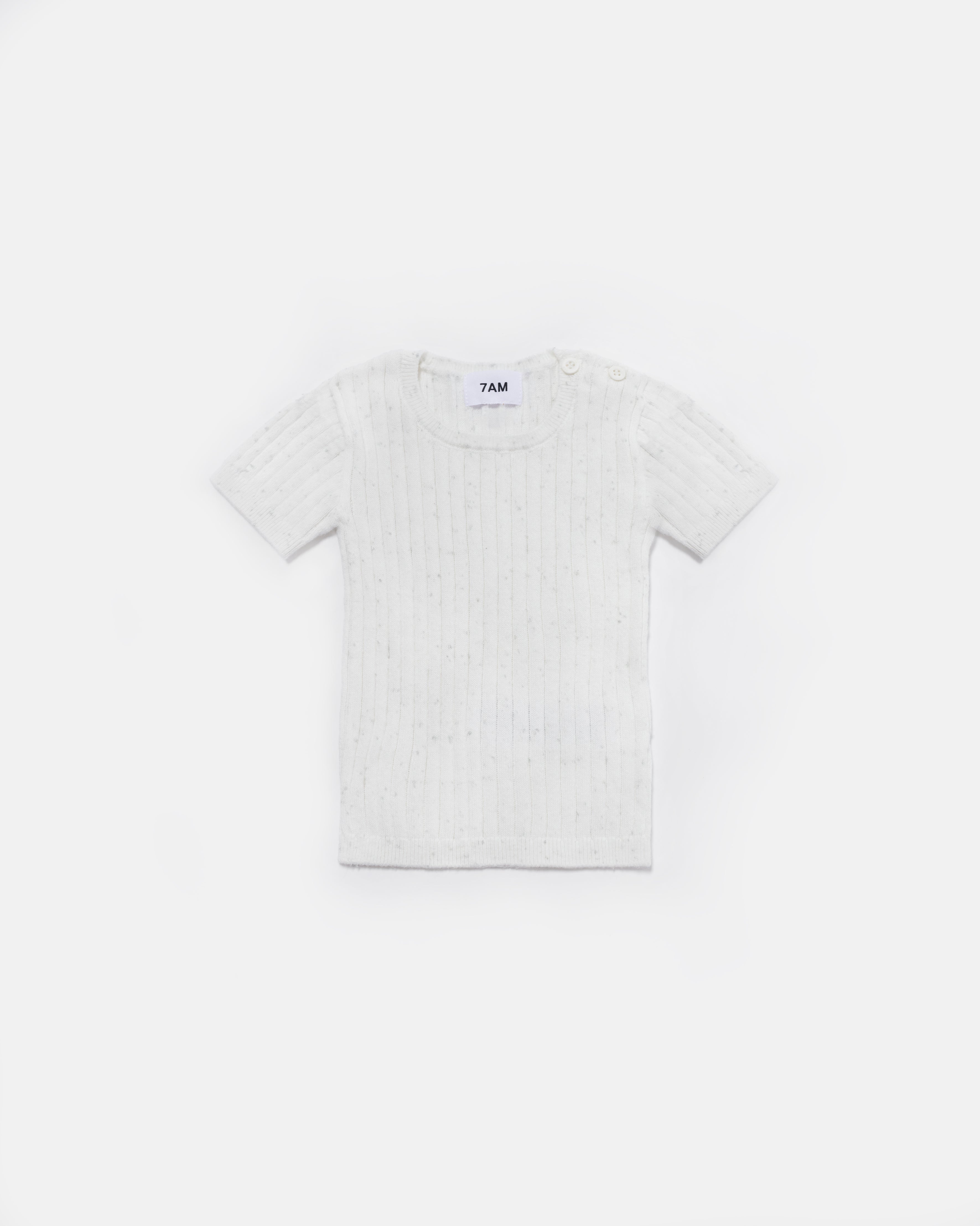 T-shirt Côtelé