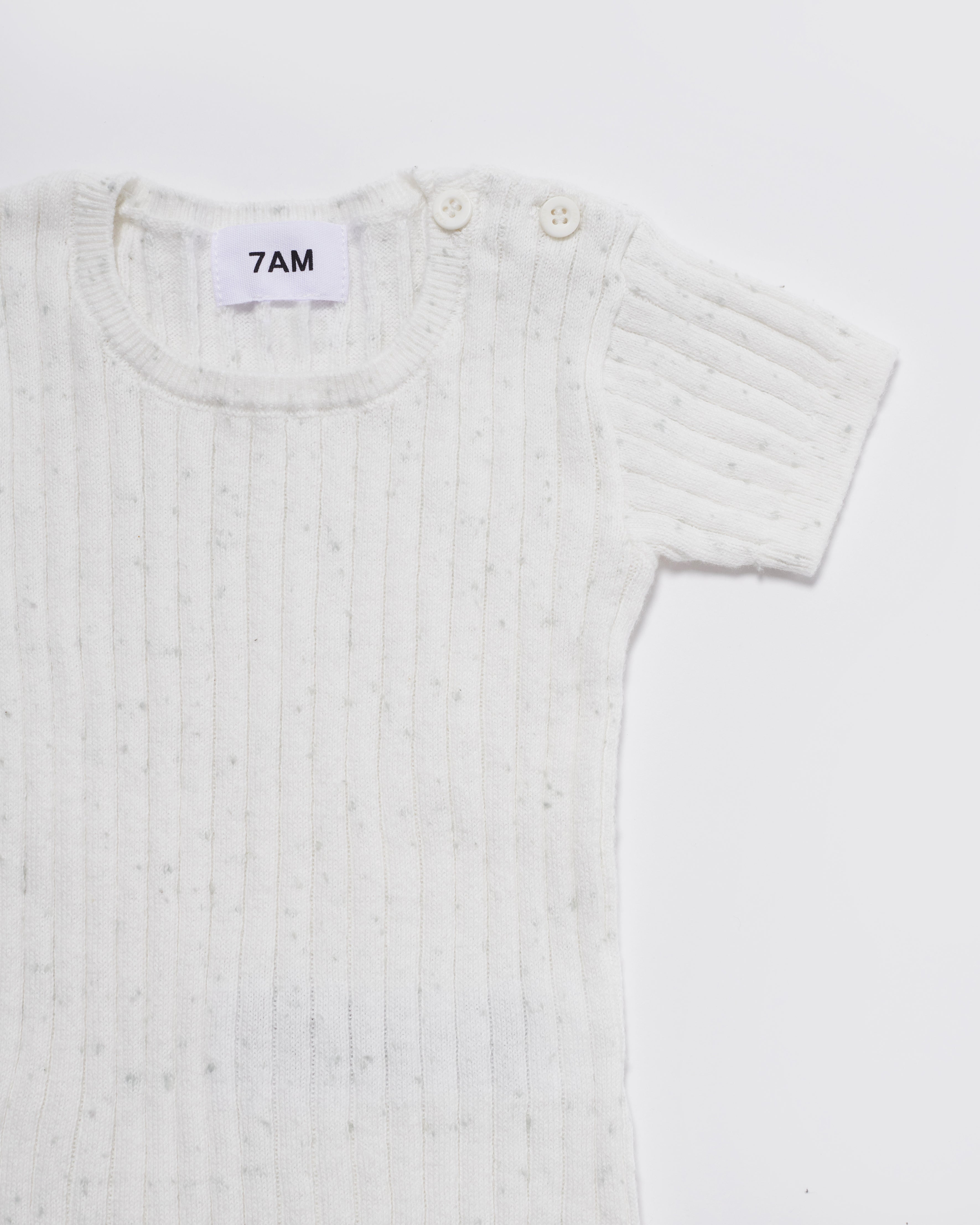 T-shirt Côtelé