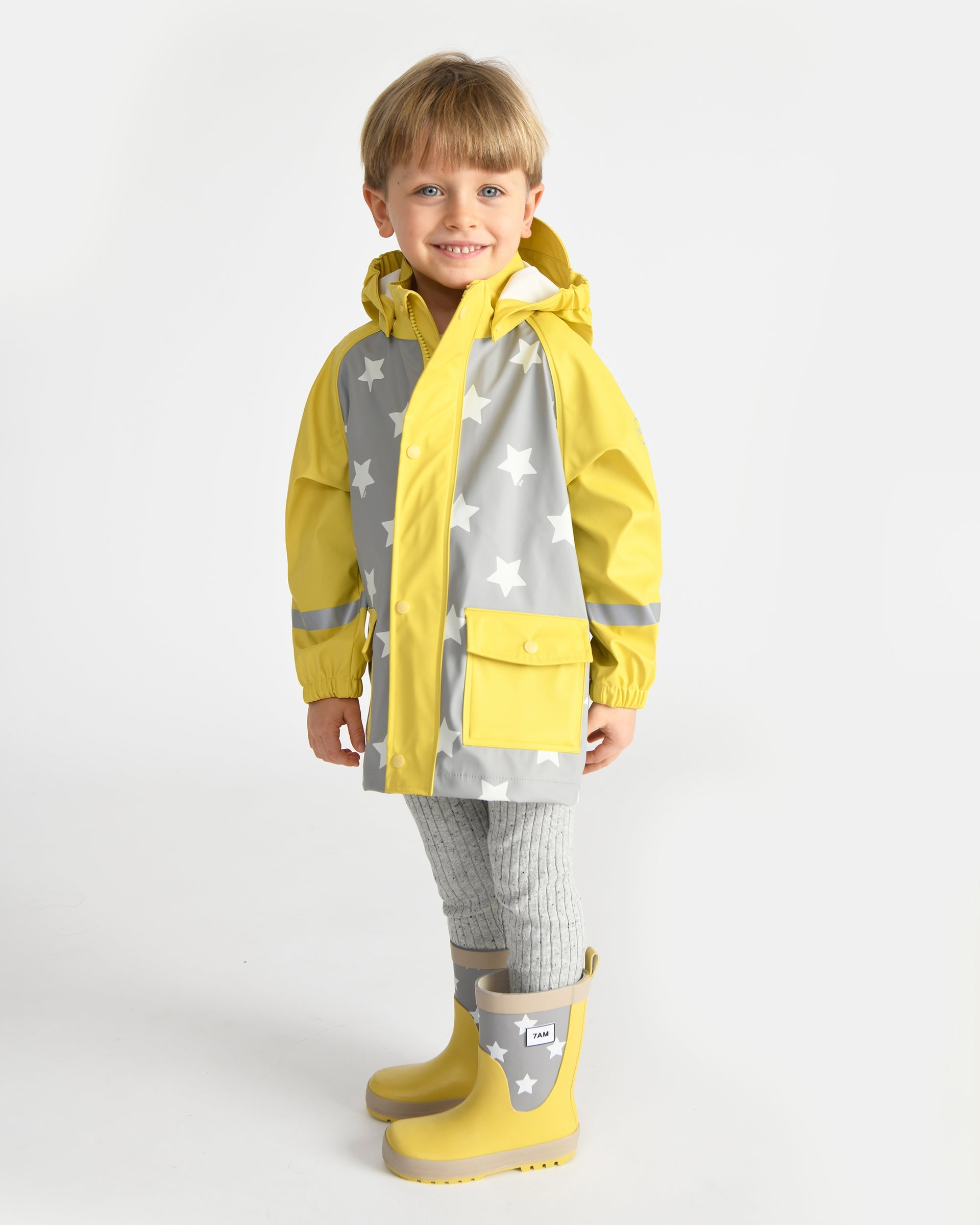 Botte enfant fashion yellow