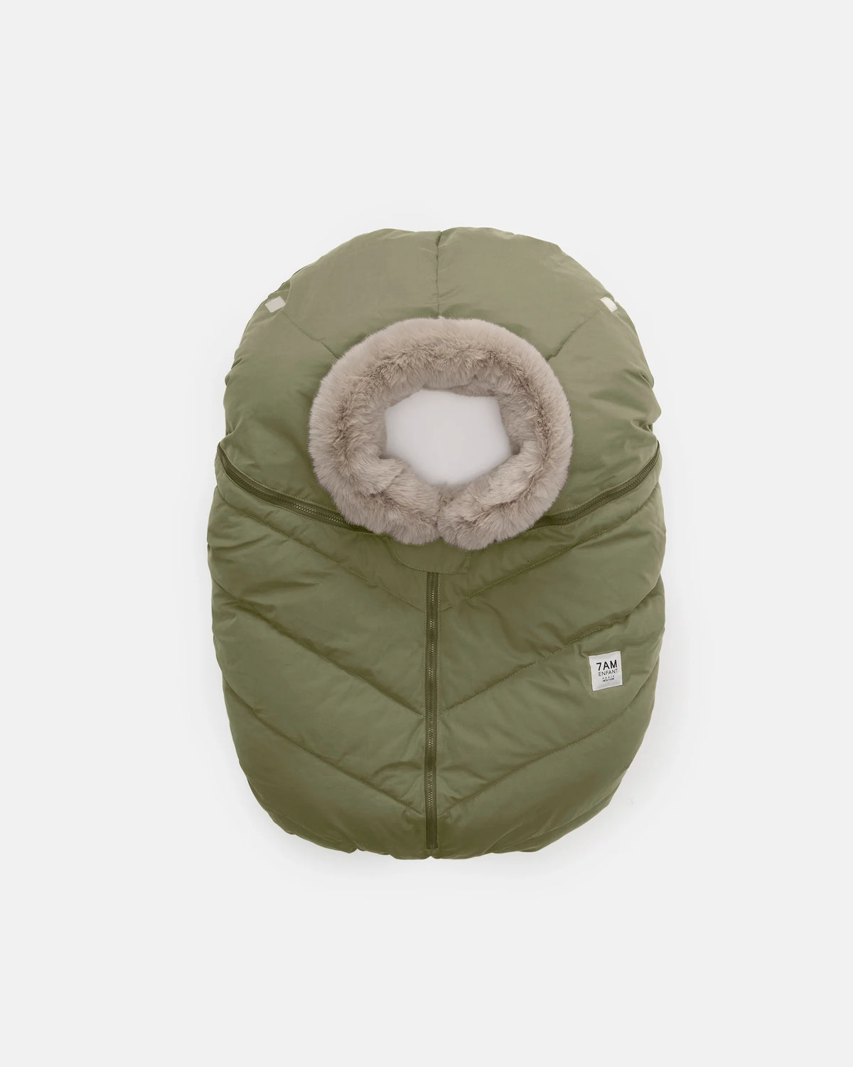 Woodland Greige Faux Fur//